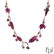FPJ Superb High quality Necklace With 195.34ctw Genuine Tourmalines Made in 14K Yellow Gold. Total item weight 47.2g Length 18in