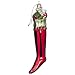 Christmas Glitz Glass Stocking Christmas Ornament #948804