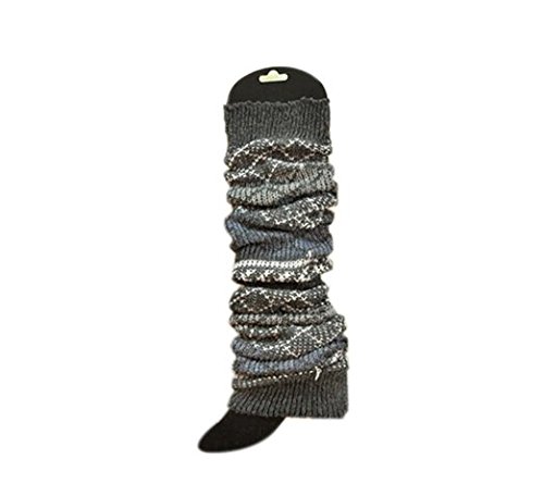 Bronze Times(TM) Women's Cotton Tigh-High Winter Knit Crochet Leg Warmers Legging