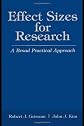 Effect Sizes for Research: A Broad Practical Approach