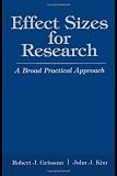 Effect Sizes for Research: A Broad Practical Approach