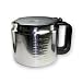 Unversal 12 cup stainless steel carafe.