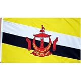 Brunei Flag Polyester 3 ft. x 5 ft.