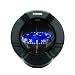 Ritchie Venture Compass Combi-Dial With Flush Mount And 12V Green Night Light (Black, 3 3/4-Inch)