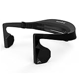 marsboy 骨伝導 ヘッドホン bluetooth ヘッドセット ワイヤレス スポーツイヤホン 耳フリー ブラック Nice2