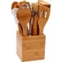 Cook N Home 15 Piece Bamboo Tool in a TUB