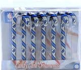 Dallas Mavericks NBA Candy Cane Ornament Set of 6 (Quantity of 1)