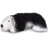 Small Old English Sheepdog Puppy Figure