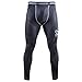 Hayabusa Men's Metaru 47 Silver Compression Pants