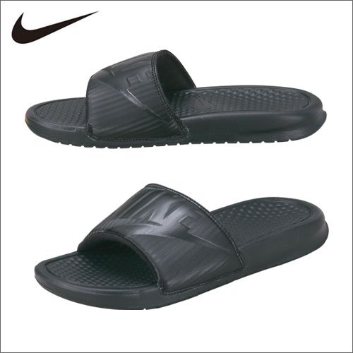 NIKE(ナイキ) ユニセックス サンダル ベナッシ NSW (385223 001) ブラック 24