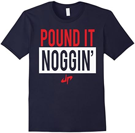 Men's Dude Pound It Perfect Noggin TShirt Large Navy