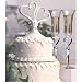This contemporary Double Heart Porcelain Caketop is beautifully designed with a small heart hanging inside a large heart. Crafted from Porcelain and designed with love in mind, this piece is perfect for adding a touch of romance on your special wedding day. *Made of Porcelain. *Measures 6" tall and weighs 9.75oz. Brand : Lillian Rose Related Bridal People categories: For the Reception: Wedding Cake Toppers Wedding Themes: Valentine's Day Wedding Theme