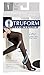 Truform Sheer Compression Stockings, 8-15 mmHg, Women's Thigh High Length, 20 Denier, Black, Large