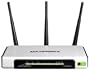 TP-Link TL-WR1043ND Routeur Gigabit sans fil N 300 Mbps Switch 4 ports Gigabit + 1 port USB 2.0 3 x antenne 3dBi