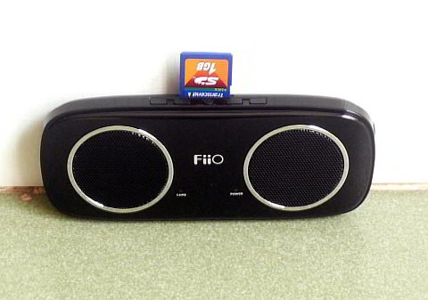 FiiO S3 Elegant Portable 2.4 Watt Stereo Speaker With SD Card Slot And Headphones Jack - USB 2.0 Interface - For PC, Laptop, Notebook, MP3/MP4 Players, Memory Cards, Mobile Phones And All Audio Devices - Black
