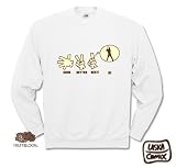 41IHsre21JL. SL160  LASKA COMIX DESIGN exclusive on ShirtzShop   GOOD BETTER BEST BASEBALL HOMERUN Sweat Shirt