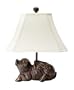 Pack of 2 Novelty Flying Pigs Textured Table Lamps