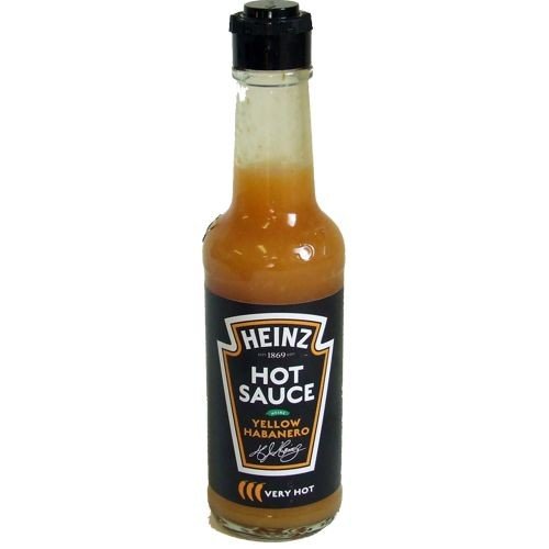 Heinz Hot Sauce Very Hot Yellow Habanero 150ml