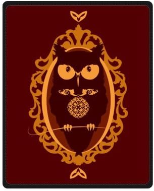 40" x 50" (Small) - Treasure Design Discount Vintage Owl Blanket