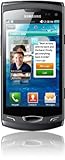 Samsung Wave II S8530 Smartphone (9,5 cm (3,7 Zoll) Display, Touchscreen, 5 Megapixel Kamera) metallic-black