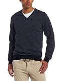 Fred Perry Mens Vintage Marl V-Neck Sweater