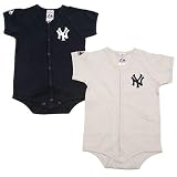 New York Yankees Newborn Baby Creeper Two Piece Set