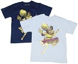 Toddler Boys' T-Shirt with Foil Basketball Screenprint