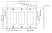 Leviton 3-Gang Decora Wallplate, Standard Size, Non-Magnetic Stainless Steel, 84411-40