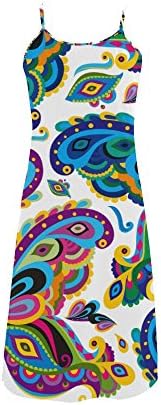 Abbie Miller Butterfly Women's Custom Polyester Casual Slip Dress White D
