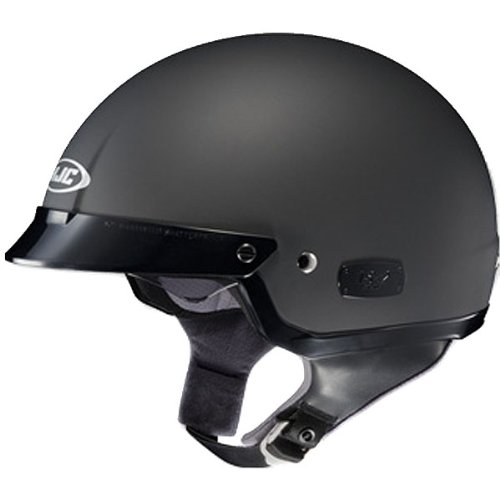 HJC Solid Men's IS-2 Harley Motorcycle Helmet - Matte Black / X-Large