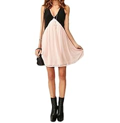 Sexy V-neck Chiffon/Cotton/Polyester Sleeveless Tank Backless Spring Summer Wedding Dress/Mini Dress 