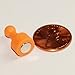 CMS NeoPin® 24-Count Orange Magnetic Push Pins - Can Hold up to 16 Pages of 20 lb Papers