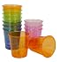 Evriholder EvriShot Neon Shot Glasses, 12-Pack