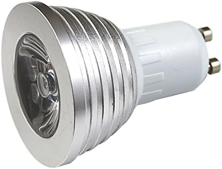 S6store® RGB 16 Colors 3w Gu10 Changing Remote Control Holiday Flash Party LED Spot Downlight Christmas (2 pack)