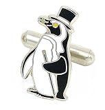 Penguins on Red New Novelty Tie