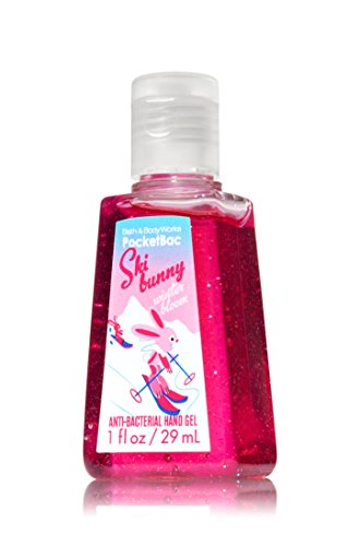 Pocketbac Sanitizing Hand Gel SKI Bunny Bath and Body Works 1 Fl Oz