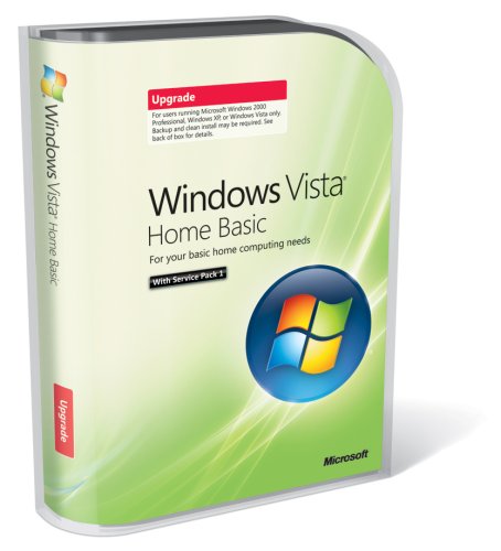 Windows Vista Home Basic with SP1 Upgrade