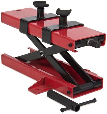 ShOpPeRcHoIcE 1100 LB Motorcycle Dirt Bike ATV Scissor Center Jack Mini Lift Crank Floor Stand by ShopperChoice