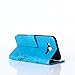 Galaxy J5 Case,Samsung Galaxy J5 Case,EMAXELER Stylish Wallet Case [Kickstand Flip Case][Credit Cards Slot][Cash Pockets]Cool PU Leather Flip Wallet Case with Stand For Samsung Galaxy J5--Blue