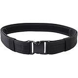 CS Force(TM) Men's Nylon Military Tactical Web Duty Utility Belt with Side Release Buckle Black