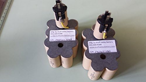 Dewalt DW9091 14.4-volt 2.2 Amp Hour NiCd Replacement Battery Kit - 2