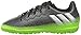 adidas Performance Kids' Messi 16.3 Turf Soccer Shoe (Little Kid/Big Kid), Dark Grey/Metallic Silver/Neon Green, 2.5 M US Little Kid