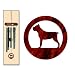 Cane Corso Wind Chimes X-SMALL Forest Green