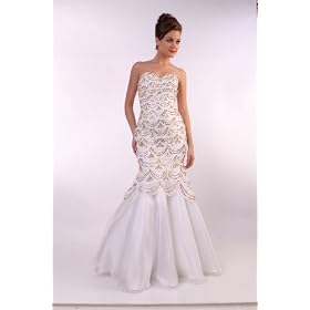 Buy 173 GOLD TOUCHES PROM BALL GOWN PARTY EVENING DRESS by Cinderella