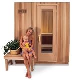 Finlandia Pre-Built Sauna FPF46-PBSS2. 4 ft x 6 ft. Sauna Heater included