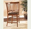 Ashley Conover Cherry Stained Finish 24" Corner Bar Stool