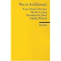 Was ist Aufkl�rung?: Thesen und Definitionen