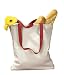 BAGedge - 12 oz. Canvas Tote with Contrasting Handles