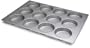 Focus Foodservice Commercial Bakeware Mini-Cake Pan 12-Cup