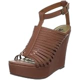Miss Me Womens Skid-7 Open-Toe Wedge